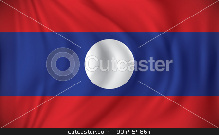 To use this stock image in your creative project, please select the size you need over to the right and click the "Add to Cart" button.
Your downloaded image will come with the Cutcaster watermark removed so don’t worry about the watermark you see on this page. Flag of Laos stock vector clipart, Flag of Laos - vector illustration by ojal_2