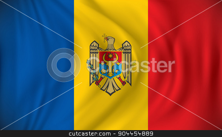 To use this stock image in your creative project, please select the size you need over to the right and click the "Add to Cart" button.
Your downloaded image will come with the Cutcaster watermark removed so don’t worry about the watermark you see on this page. Flag of Moldova stock vector clipart, Flag of Moldova - vector illustration by ojal_2