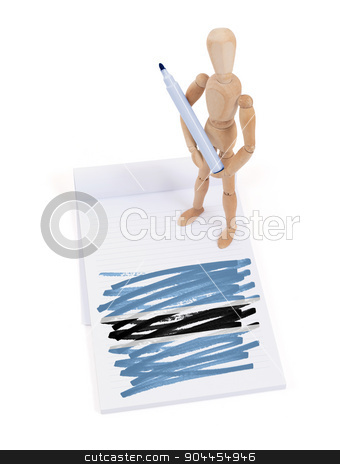 To use this stock image in your creative project, please select the size you need over to the right and click the "Add to Cart" button.
Your downloaded image will come with the Cutcaster watermark removed so don’t worry about the watermark you see on this page. Wooden mannequin made a drawing - Botswana stock photo, Wooden mannequin made a drawing of a flag - Botswana by michaklootwijk