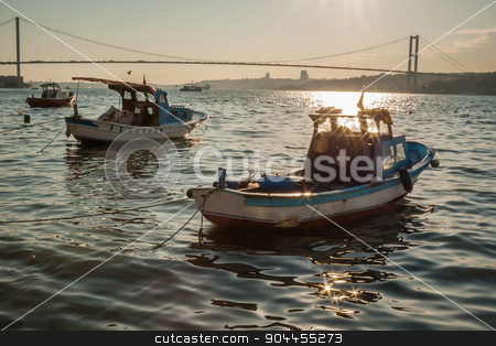 To use this stock image in your creative project, please select the size you need over to the right and click the "Add to Cart" button.
Your downloaded image will come with the Cutcaster watermark removed so don’t worry about the watermark you see on this page. Boats with Reflections on the Sea of Bosphorus stock photo, Boats with reflections on the sea of Bosphorus from Cengelkoy, Istanbul by OZMedia