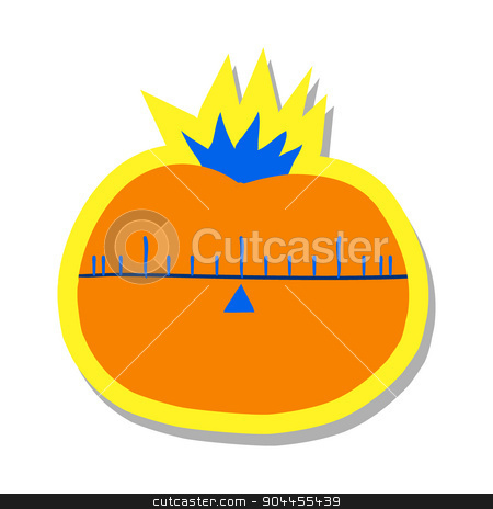 To use this stock image in your creative project, please select the size you need over to the right and click the "Add to Cart" button.
Your downloaded image will come with the Cutcaster watermark removed so don’t worry about the watermark you see on this page. Cartoon tomato flat icon. stock vector clipart, The vector illustration for ui, web games, tablets, wallpapers, and patterns. by lemon5ky