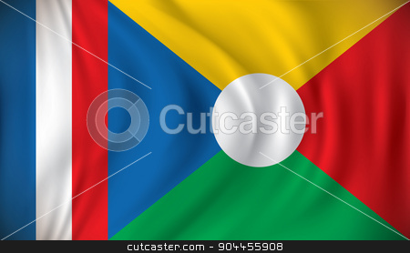 To use this stock image in your creative project, please select the size you need over to the right and click the "Add to Cart" button.
Your downloaded image will come with the Cutcaster watermark removed so don’t worry about the watermark you see on this page. Flag of Reunion stock vector clipart, Flag of Reunion - vector illustration by ojal_2