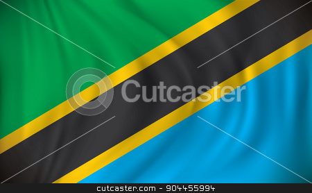 To use this stock image in your creative project, please select the size you need over to the right and click the "Add to Cart" button.
Your downloaded image will come with the Cutcaster watermark removed so don’t worry about the watermark you see on this page. Flag of Tanzania stock vector clipart, Flag of Tanzania - vector illustration by ojal_2
