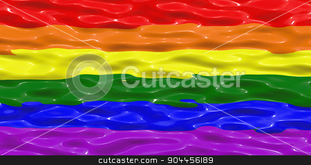 To use this stock image in your creative project, please select the size you need over to the right and click the "Add to Cart" button.
Your downloaded image will come with the Cutcaster watermark removed so don’t worry about the watermark you see on this page. LGBT Flag With Sunny Day Reflection Effect stock photo, 2D rendered image of LGBT flag with sunny day reflection effect. by Maribor