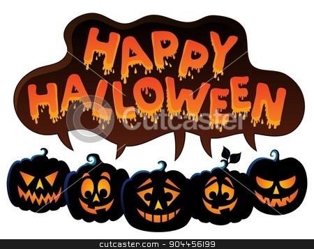 To use this stock image in your creative project, please select the size you need over to the right and click the "Add to Cart" button.
Your downloaded image will come with the Cutcaster watermark removed so don’t worry about the watermark you see on this page. Happy Halloween topic image 7 stock vector clipart, Happy Halloween topic image 7 - eps10 vector illustration. by Klara Viskova