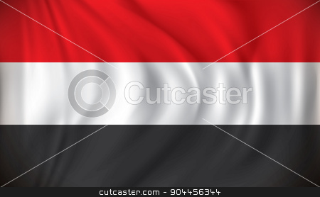 To use this stock image in your creative project, please select the size you need over to the right and click the "Add to Cart" button.
Your downloaded image will come with the Cutcaster watermark removed so don’t worry about the watermark you see on this page. Flag of Yemen stock vector clipart, Flag of Yemen - vector illustration by ojal_2