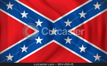 To use this stock image in your creative project, please select the size you need over to the right and click the "Add to Cart" button.
Your downloaded image will come with the Cutcaster watermark removed so don’t worry about the watermark you see on this page. Flag of Confederate stock vector clipart, Flag of Confederate - vector illustration by ojal_2