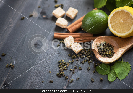 To use this stock image in your creative project, please select the size you need over to the right and click the "Add to Cart" button.
Your downloaded image will come with the Cutcaster watermark removed so don’t worry about the watermark you see on this page. berries tea stock photo, tea composition with cinnamon sticks, lemons by olinchuk