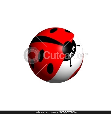 To use this stock image in your creative project, please select the size you need over to the right and click the "Add to Cart" button.
Your downloaded image will come with the Cutcaster watermark removed so don’t worry about the watermark you see on this page. Ladybug Globe stock photo, A ladybug globe looking down on white background. by Henrik Lehnerer