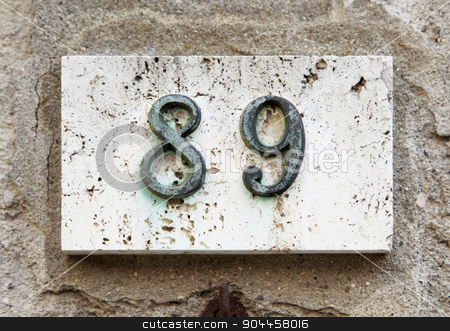 To use this stock image in your creative project, please select the size you need over to the right and click the "Add to Cart" button.
Your downloaded image will come with the Cutcaster watermark removed so don’t worry about the watermark you see on this page. Block number on a wall stock photo, Block number on a weathered wall - detail by Digifoodstock