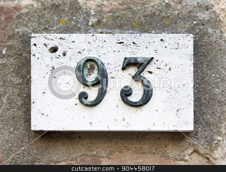 To use this stock image in your creative project, please select the size you need over to the right and click the "Add to Cart" button.
Your downloaded image will come with the Cutcaster watermark removed so don’t worry about the watermark you see on this page. Block number on a wall stock photo, Block number on a weathered wall - detail by Digifoodstock