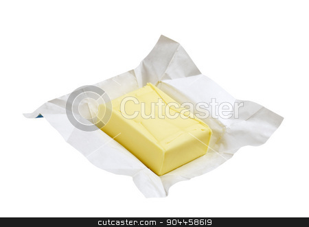 To use this stock image in your creative project, please select the size you need over to the right and click the "Add to Cart" button.
Your downloaded image will come with the Cutcaster watermark removed so don’t worry about the watermark you see on this page. Fresh butter stock photo, Block of fresh butter - isolated on white by Digifoodstock