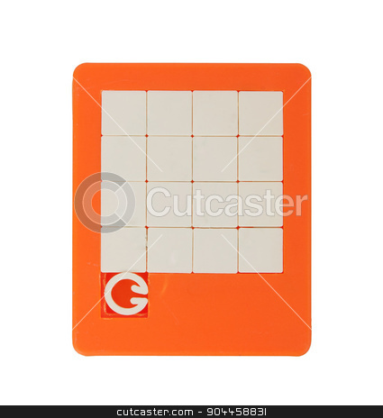 To use this stock image in your creative project, please select the size you need over to the right and click the "Add to Cart" button.
Your downloaded image will come with the Cutcaster watermark removed so don’t worry about the watermark you see on this page. Old puzzle slide game stock photo, Old puzzle slide game, isolated on white by michaklootwijk
