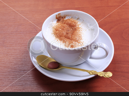 To use this stock image in your creative project, please select the size you need over to the right and click the "Add to Cart" button.
Your downloaded image will come with the Cutcaster watermark removed so don’t worry about the watermark you see on this page. Milk steamer drink stock photo, Vanilla steamer with a dusting of nutmeg or cinnamon by Digifoodstock