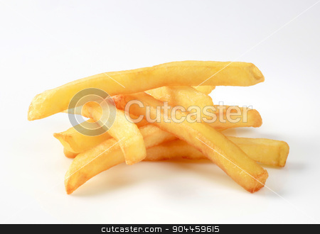 To use this stock image in your creative project, please select the size you need over to the right and click the "Add to Cart" button.
Your downloaded image will come with the Cutcaster watermark removed so don’t worry about the watermark you see on this page. French fries stock photo, Heap of French fries - closeup by Digifoodstock