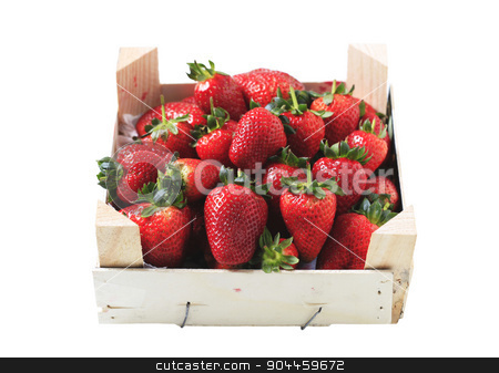 To use this stock image in your creative project, please select the size you need over to the right and click the "Add to Cart" button.
Your downloaded image will come with the Cutcaster watermark removed so don’t worry about the watermark you see on this page. Fresh strawberries stock photo, Fresh strawberries in a wooden crate by Digifoodstock