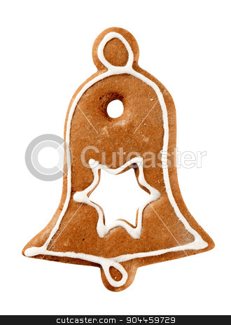 To use this stock image in your creative project, please select the size you need over to the right and click the "Add to Cart" button.
Your downloaded image will come with the Cutcaster watermark removed so don’t worry about the watermark you see on this page. Gingerbread cookie stock photo, Gingerbread cookie in the shape of a bell by Digifoodstock