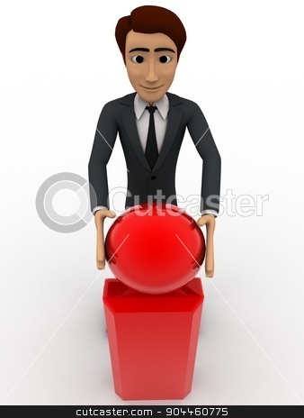 To use this stock image in your creative project, please select the size you need over to the right and click the "Add to Cart" button.
Your downloaded image will come with the Cutcaster watermark removed so don’t worry about the watermark you see on this page. 3d man with exclamation mark concept stock photo, 3d man with exclamation mark concept on white background, front angle view by 3dlabs