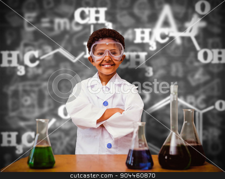 To use this stock image in your creative project, please select the size you need over to the right and click the "Add to Cart" button.
Your downloaded image will come with the Cutcaster watermark removed so don’t worry about the watermark you see on this page. Composite image of cute pupil dressed up as scientist stock photo, Cute pupil dressed up as scientist against black background by Wavebreak Media
