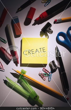 To use this stock image in your creative project, please select the size you need over to the right and click the "Add to Cart" button.
Your downloaded image will come with the Cutcaster watermark removed so don’t worry about the watermark you see on this page. Create against students table with school supplies stock photo, The word create against students table with school supplies by Wavebreak Media