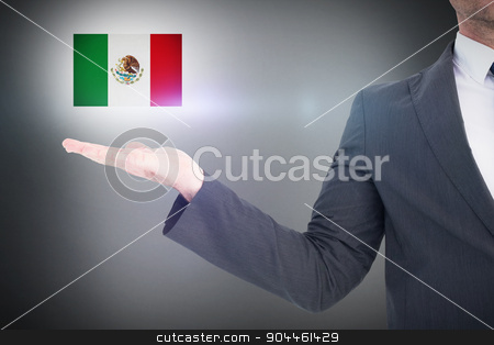To use this stock image in your creative project, please select the size you need over to the right and click the "Add to Cart" button.
Your downloaded image will come with the Cutcaster watermark removed so don’t worry about the watermark you see on this page. Composite image of businessman with his hand out stock photo, Businessman with his hand out against grey background by Wavebreak Media