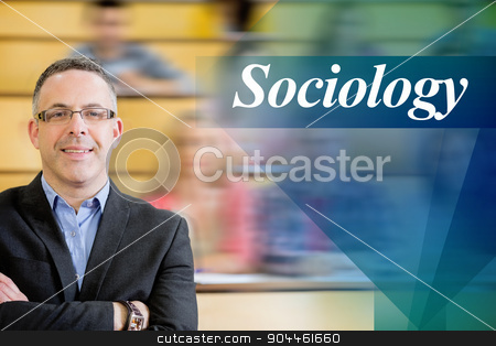 To use this stock image in your creative project, please select the size you need over to the right and click the "Add to Cart" button.
Your downloaded image will come with the Cutcaster watermark removed so don’t worry about the watermark you see on this page. Sociology against elegant teacher with students sitting at lectu stock photo, The word sociology against elegant teacher with students sitting at lecture hall by Wavebreak Media
