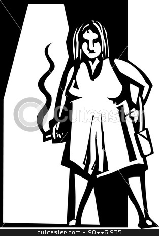 To use this stock image in your creative project, please select the size you need over to the right and click the "Add to Cart" button.
Your downloaded image will come with the Cutcaster watermark removed so don’t worry about the watermark you see on this page. Old Street Walker stock vector clipart, Woodcut style image of an old tired street walker. by Jeffrey Thompson