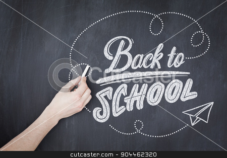 To use this stock image in your creative project, please select the size you need over to the right and click the "Add to Cart" button.
Your downloaded image will come with the Cutcaster watermark removed so don’t worry about the watermark you see on this page. Composite image of back to school stock photo, back to school against hand writing with chalk on board by Wavebreak Media