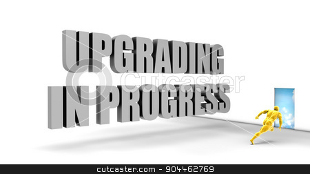 To use this stock image in your creative project, please select the size you need over to the right and click the "Add to Cart" button.
Your downloaded image will come with the Cutcaster watermark removed so don’t worry about the watermark you see on this page. Upgrading in Progress stock photo, Upgrading in Progress as a Fast Track Direct Express Path by Kheng Ho Toh