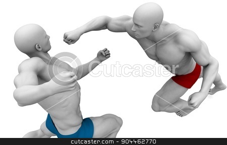 To use this stock image in your creative project, please select the size you need over to the right and click the "Add to Cart" button.
Your downloaded image will come with the Cutcaster watermark removed so don’t worry about the watermark you see on this page. Martial Arts stock photo, Martial Arts Concept for Fighting and Protection by Kheng Ho Toh