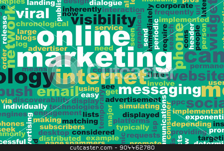 To use this stock image in your creative project, please select the size you need over to the right and click the "Add to Cart" button.
Your downloaded image will come with the Cutcaster watermark removed so don’t worry about the watermark you see on this page. Online Marketing stock photo, Online Marketing as a Brand Technology Concept Art by Kheng Ho Toh