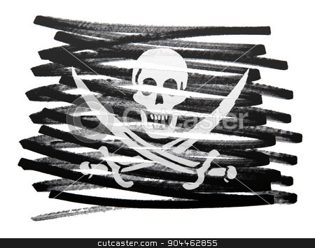 To use this stock image in your creative project, please select the size you need over to the right and click the "Add to Cart" button.
Your downloaded image will come with the Cutcaster watermark removed so don’t worry about the watermark you see on this page. Flag illustration - Pirate stock photo, Flag illustration made with pen - Pirate by michaklootwijk