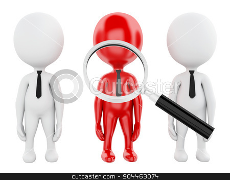 To use this stock image in your creative project, please select the size you need over to the right and click the "Add to Cart" button.
Your downloaded image will come with the Cutcaster watermark removed so don’t worry about the watermark you see on this page. 3d magnifier searching people or employee. stock photo, 3d renderer image. Magnifier searching people or employee. Business concept on white background by nicolas menijes