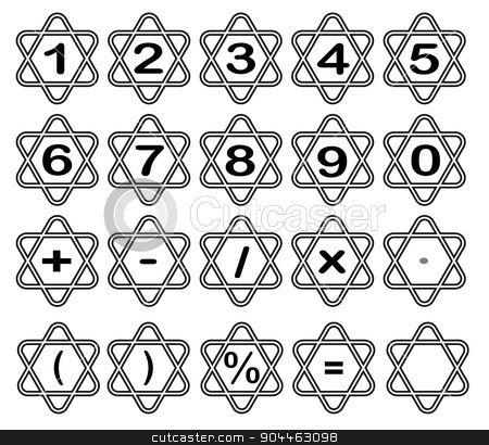 To use this stock image in your creative project, please select the size you need over to the right and click the "Add to Cart" button.
Your downloaded image will come with the Cutcaster watermark removed so don’t worry about the watermark you see on this page. Triangular Numbers stock vector clipart, A numbers set into rounded corner triangles over a white background by Kotto