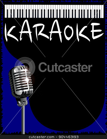 To use this stock image in your creative project, please select the size you need over to the right and click the "Add to Cart" button.
Your downloaded image will come with the Cutcaster watermark removed so don’t worry about the watermark you see on this page. Karaoke Night stock vector clipart, A karaoke music style background for a poster by Kotto
