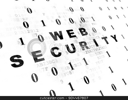 To use this stock image in your creative project, please select the size you need over to the right and click the "Add to Cart" button.
Your downloaded image will come with the Cutcaster watermark removed so don’t worry about the watermark you see on this page. Web design concept: Web Security on Digital background stock photo, Web design concept: Pixelated black text Web Security on Digital wall background with Binary Code by mkabakov