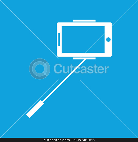 To use this stock image in your creative project, please select the size you need over to the right and click the "Add to Cart" button.
Your downloaded image will come with the Cutcaster watermark removed so don’t worry about the watermark you see on this page. Selfie icon on blue stock vector clipart, Selfie icon, white, simple, isolated on blue by ylivdesign