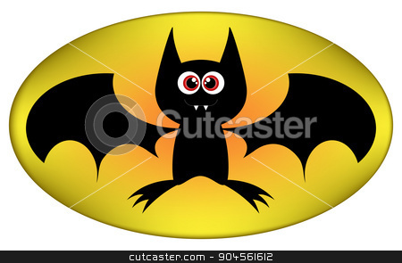 To use this stock image in your creative project, please select the size you need over to the right and click the "Add to Cart" button.
Your downloaded image will come with the Cutcaster watermark removed so don’t worry about the watermark you see on this page. Vector Funny Halloween bat cartoon sign. Illustration isolated on white background stock vector clipart, Vector Funny Halloween bat cartoon sign. Illustration isolated on white background by Anna Kaczor