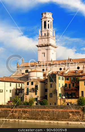 To use this stock image in your creative project, please select the size you need over to the right and click the "Add to Cart" button.
Your downloaded image will come with the Cutcaster watermark removed so don’t worry about the watermark you see on this page. Verona Cathedral - Veneto Italy stock photo, Detail of the Verona Cathedral in Romanesque style (1187 - UNESCO world heritage site) - Santa Maria Matricolare - Verona, Veneto Italy by catalby