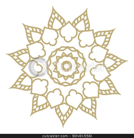 mandala hand drawn ethnic decorative elements arabic islam