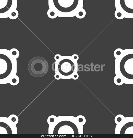 To use this stock image in your creative project, please select the size you need over to the right and click the "Add to Cart" button.
Your downloaded image will come with the Cutcaster watermark removed so don’t worry about the watermark you see on this page. Speaker volume sign icon. Sound symbol. Seamless pattern on a gray background. Vector stock vector clipart, Speaker volume sign icon. Sound symbol. Seamless pattern on a gray background. Vector illustration by Serhii