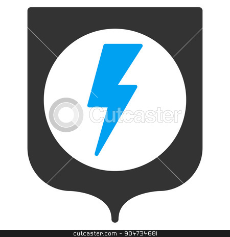 To use this stock image in your creative project, please select the size you need over to the right and click the "Add to Cart" button.
Your downloaded image will come with the Cutcaster watermark removed so don’t worry about the watermark you see on this page. Electric Protection Icon stock vector clipart, Electric Protection vector icon. Style is flat symbol, rounded angles, white background by ahasoft