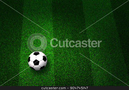 To use this stock image in your creative project, please select the size you need over to the right and click the "Add to Cart" button.
Your downloaded image will come with the Cutcaster watermark removed so don’t worry about the watermark you see on this page. Soccer ball on field stock photo, Soccer ball on soccer field close-up by yodiyim