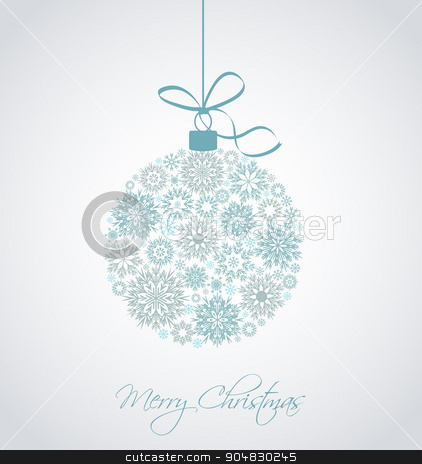 To use this stock image in your creative project, please select the size you need over to the right and click the "Add to Cart" button.
Your downloaded image will come with the Cutcaster watermark removed so don’t worry about the watermark you see on this page. Vector Christmas ball stock vector clipart, Christmas ball made from snowflakes vector illustration by Miroslava Hlavacova