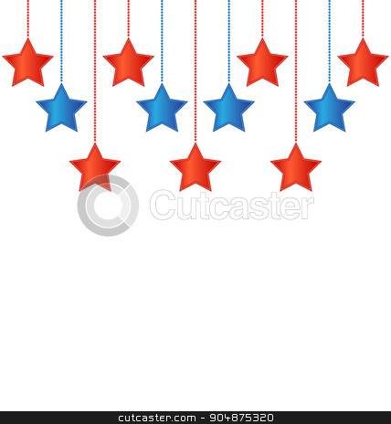 To use this stock image in your creative project, please select the size you need over to the right and click the "Add to Cart" button.
Your downloaded image will come with the Cutcaster watermark removed so don’t worry about the watermark you see on this page. Stars in US colors stock vector clipart, Eleven red and blue stars in US national colors by Makkuro_GL