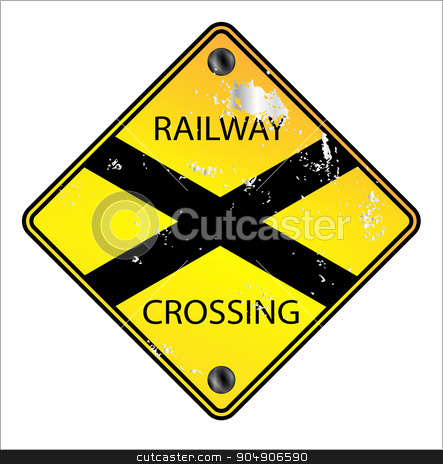 To use this stock image in your creative project, please select the size you need over to the right and click the "Add to Cart" button.
Your downloaded image will come with the Cutcaster watermark removed so don’t worry about the watermark you see on this page. Yellow Railway Crossing Sign stock vector clipart, YellowRailway Crossing traffic sign over a white background by Kotto