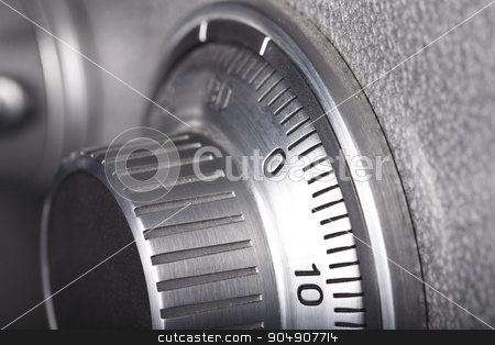 To use this stock image in your creative project, please select the size you need over to the right and click the "Add to Cart" button.
Your downloaded image will come with the Cutcaster watermark removed so don’t worry about the watermark you see on this page. combination lock close-up stock photo, combination lock on the safe closeup gray by HOMON OLEKSANDR