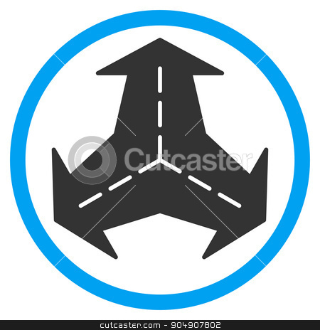 To use this stock image in your creative project, please select the size you need over to the right and click the "Add to Cart" button.
Your downloaded image will come with the Cutcaster watermark removed so don’t worry about the watermark you see on this page. Intersection Directions Rounded Icon stock vector clipart, Intersection Directions vector icon. Style is bicolor flat circled symbol, blue and gray colors, rounded angles, white background by ahasoft