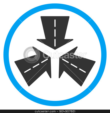 To use this stock image in your creative project, please select the size you need over to the right and click the "Add to Cart" button.
Your downloaded image will come with the Cutcaster watermark removed so don’t worry about the watermark you see on this page. Merge Directions Rounded Icon stock vector clipart, Merge Directions vector icon. Style is bicolor flat circled symbol, blue and gray colors, rounded angles, white background by ahasoft