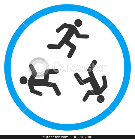 To use this stock image in your creative project, please select the size you need over to the right and click the "Add to Cart" button.
Your downloaded image will come with the Cutcaster watermark removed so don’t worry about the watermark you see on this page. Running Men Rounded Icon stock photo, Running Men glyph icon. Style is bicolor flat circled symbol, blue and gray colors, rounded angles, white background by ahasoft